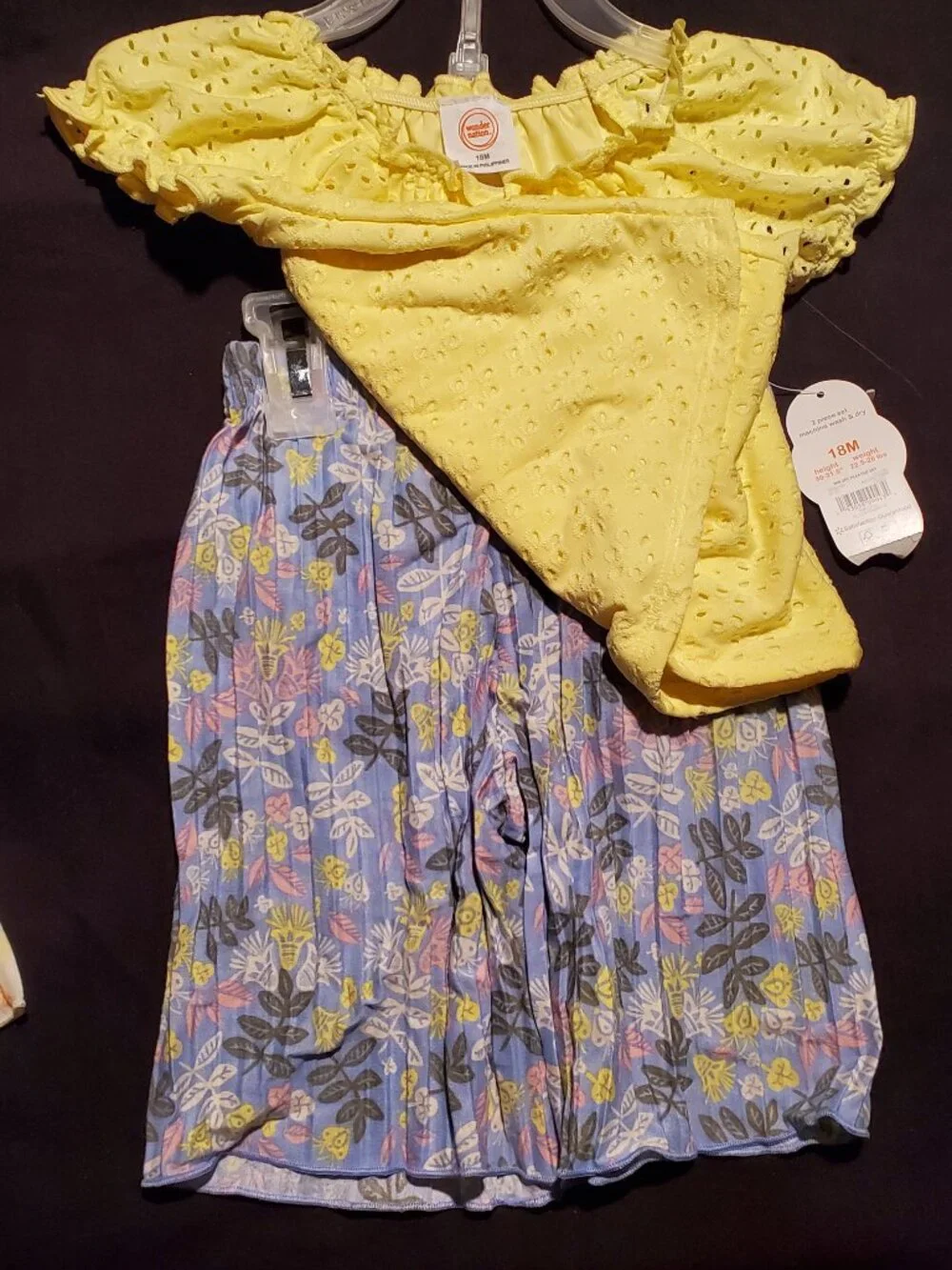 Baby short set